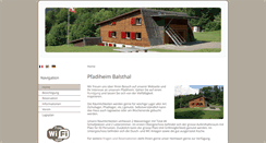 Desktop Screenshot of pfadiheimbalsthal.ch